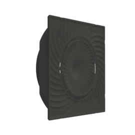 ColorLINE® backplate bracket Ø 80 mm - Black